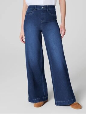 Spanx SPANXshape™ EveryWear Wide Leg Jeans Size XL 1X